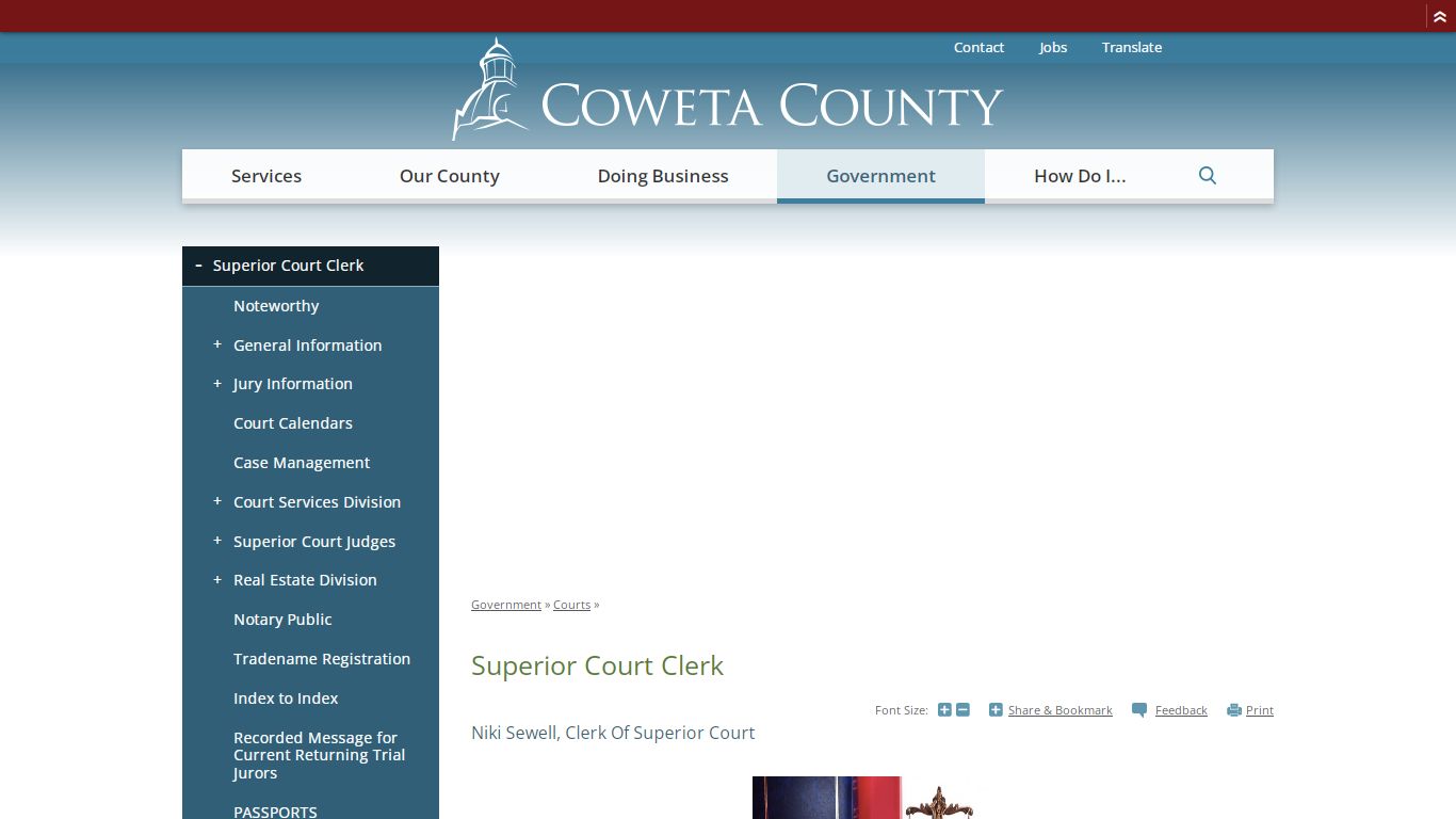 Superior Court Clerk | Coweta County, GA Website